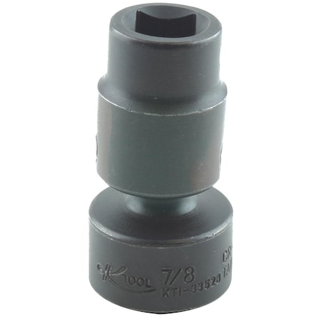K-Tool International 1/2" Drive Impact Socket black oxide, Swivel 6 pt., 1/2"Drve, 7/8 KTI-33528